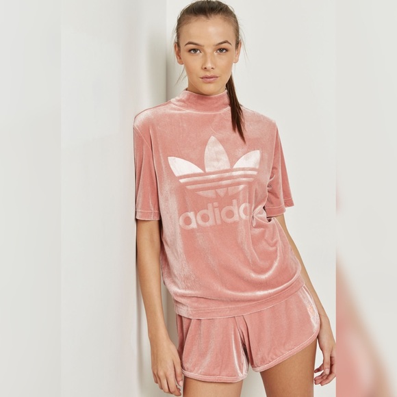 blush adidas shirt